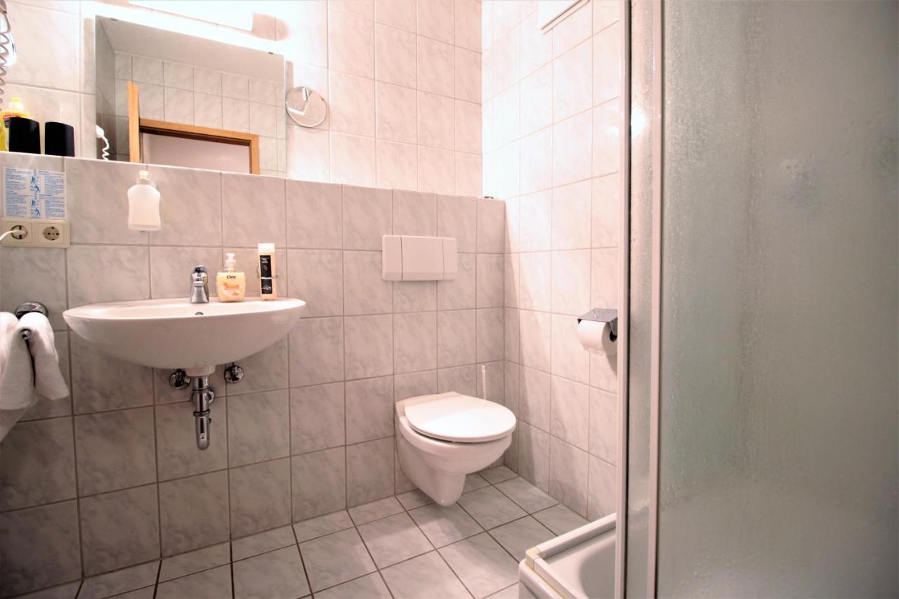 Ruhiges Doppelzimmer im Hotel Ahornhof Lindberg Exterior foto