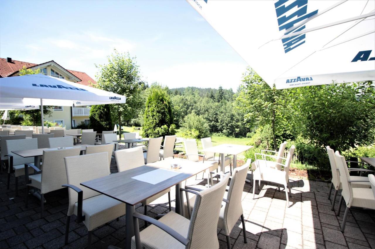 Ruhiges Doppelzimmer im Hotel Ahornhof Lindberg Exterior foto