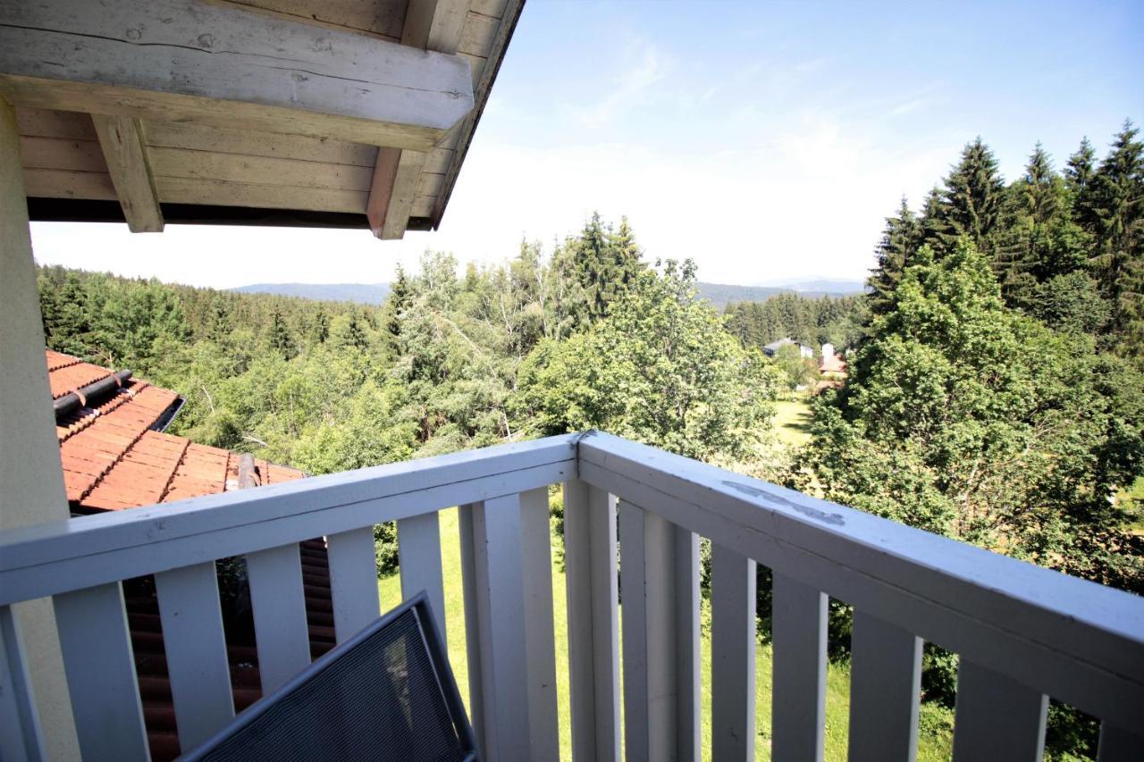 Ruhiges Doppelzimmer im Hotel Ahornhof Lindberg Exterior foto