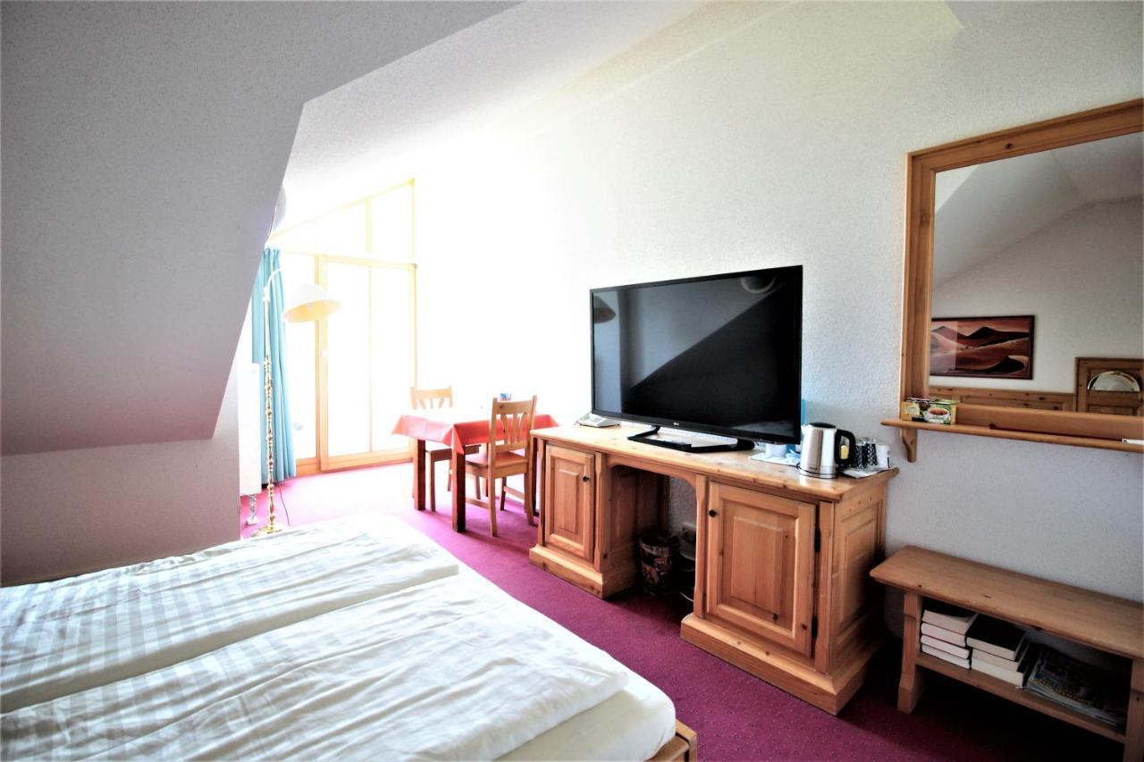 Ruhiges Doppelzimmer im Hotel Ahornhof Lindberg Exterior foto